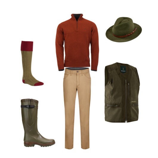 Outfit im British Hunting Style