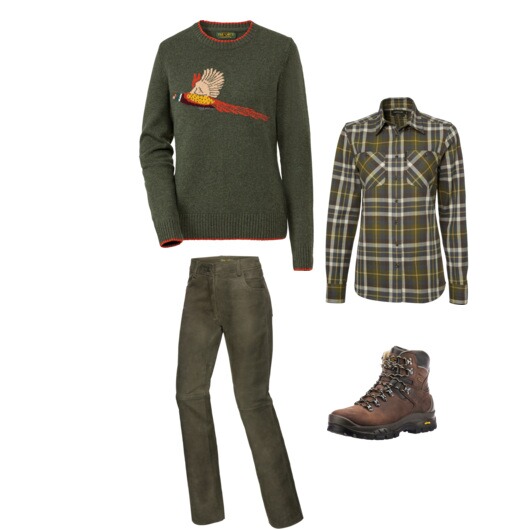 Outfit im British Hunting Style