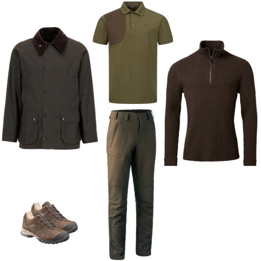Maskuliner British Hunting Style.