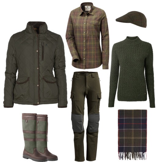 Ein Jagd-Look für die Saison.