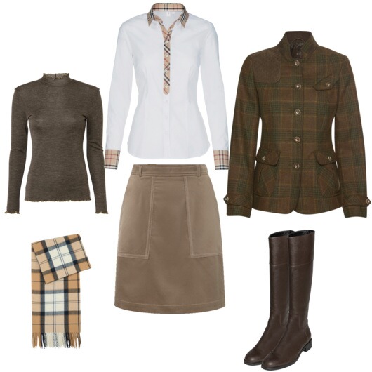 Herbstzeit ist Karo-Zeit! Der Herbst-Look zum Wohlfühlen.