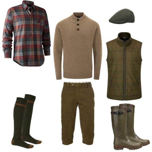 Ein stilvoller Look im britischen Stil.