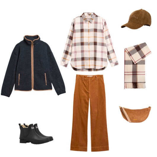Herbstliche Gemütlichkeit in Cord & Karo!