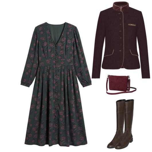 Dieser Landhauslook versprüht Vorfreude auf den Herbst.