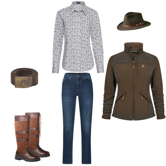 Ein Britisch Hunting Look mit Charakter.