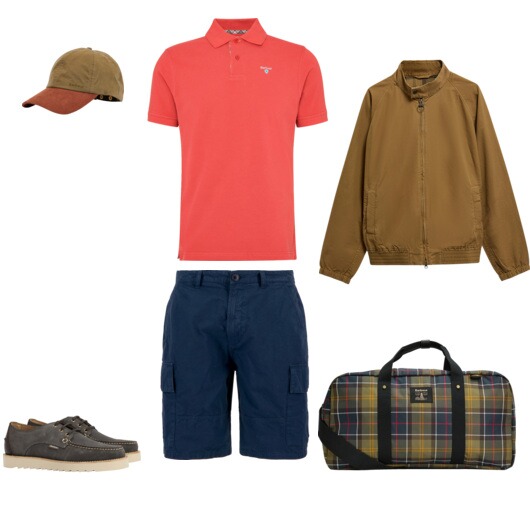 Dein Barbour-Statement in Khaki.