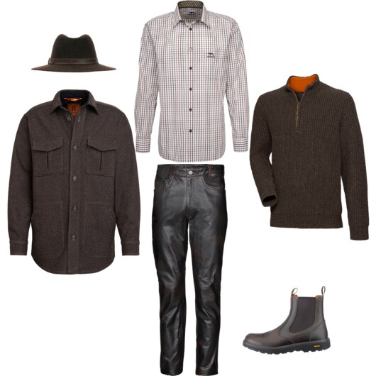 Britische Jagd-Inspiration im Herbst.