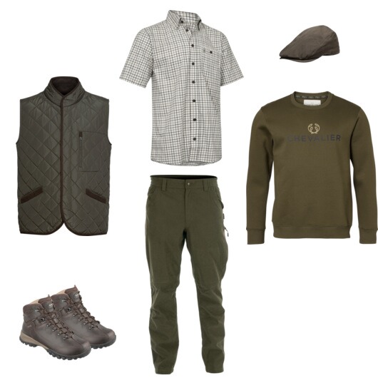 Britische Jagd-Eleganz für Herren im Frühling.