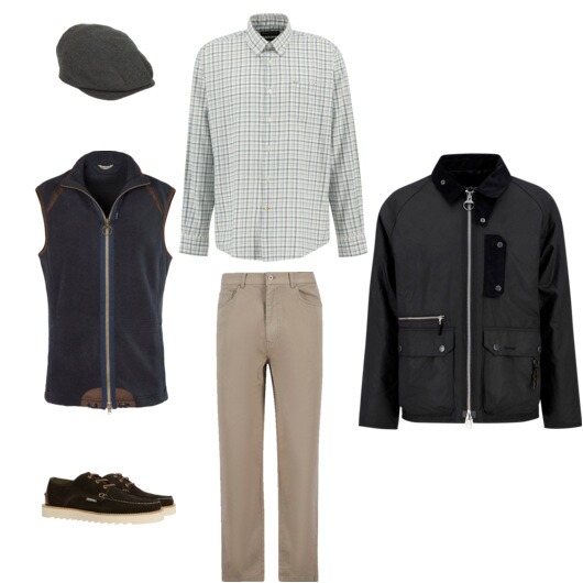 Barbour Casual! Ein lässiger Begleiter für Sport und Freizeit.