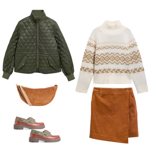 Herbstlicher Preppy-Chic!