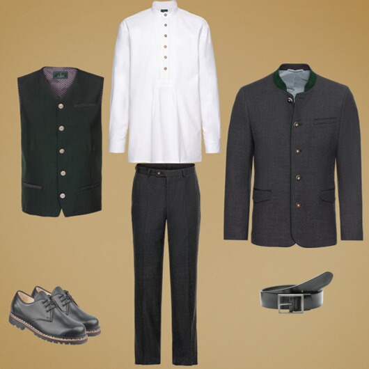 Die ideale Wahl für den stilbewussten Mann! Ein Trachtenanzug zum Hubertustag.