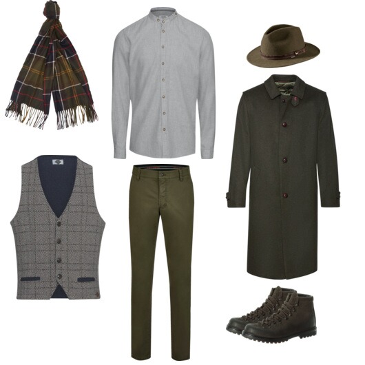 Grüne Eleganz, graue Akzente! Ein Landhaus-Look zum Verlieben.