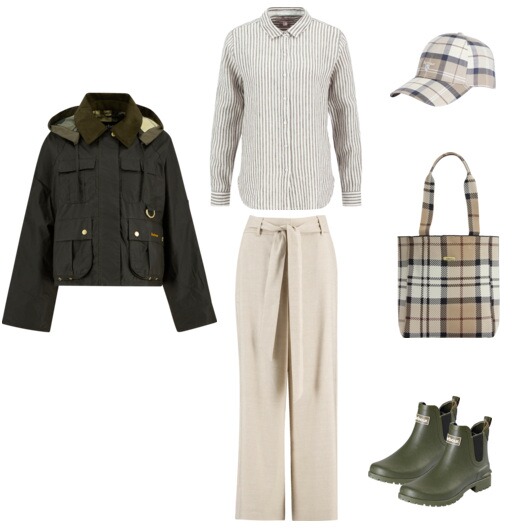 Ihr Barbour Look für jedes Wetter.
