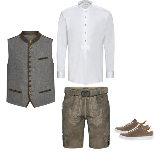 Der klassische Trachtenlook.
