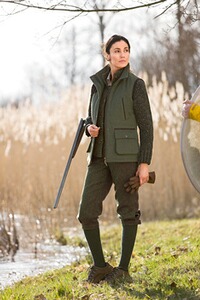 Loden-Steppweste