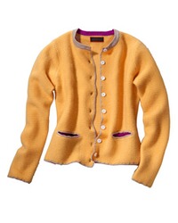 Cashmere-Strickjacke