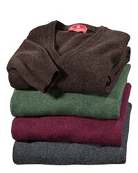 V-Pullover
