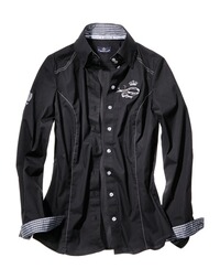 Popelinebluse