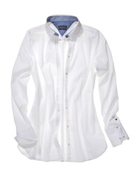 Popelinebluse