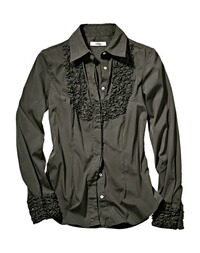 Popelinebluse