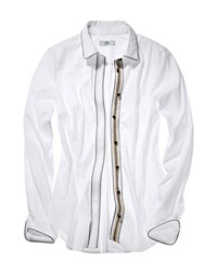 Popelinebluse