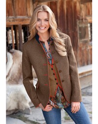 Fischgratjacke