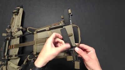 Ceinture d'arme RS, Vorn