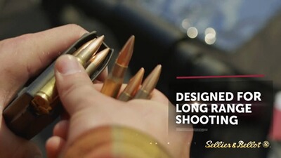 7.62x54 R OTM HPBT 11.3g/174grs., Sellier & Bellot