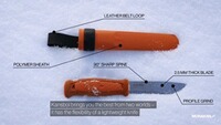 Messer Kansbol Multi Mount Burnt Orange, Morakniv