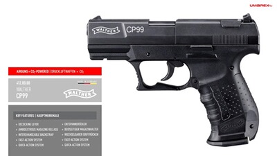 CO2 Pistole CP99, Walther
