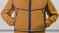 Women's reversible fleece jacket HELIX, Merkel Gear