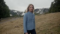 Tweed-Stehkragenjacke, Luis Steindl