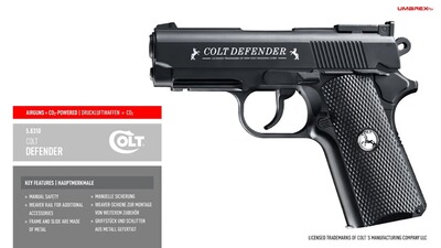 CO2 Pistole Defender, Colt