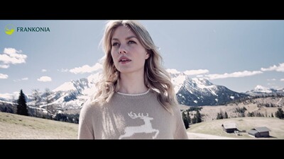 Strickkleid mit Hirsch, REITMAYER