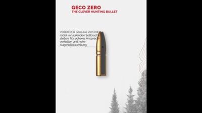 Geschosse .323 (8 mm S) 9,0g/139grs. Zero, Geco