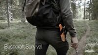 Couteau Bushcraft Survival His-Vis Orange, Morakniv