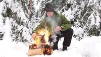 Couteau Bushcraft Survival His-Vis Orange, Morakniv