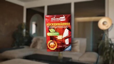 Körper-/ Rückenwärmer – selbstklebend, Thermopad