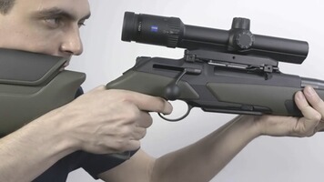 Helix Speedster Semi-Weight bolt action rifle – i-Sight system with muzzle thread, Merkel