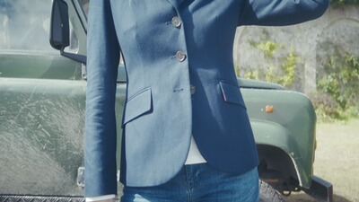 Herringbone blazer, Brigitte von Schönfels