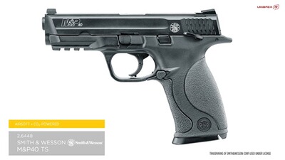 Airsoft CO2 Pistole M&P40 TS CO2, Smith & Wesson