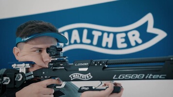 Match air rifle 500 itec E, Walther