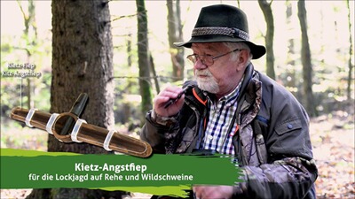 Precious wood mouthpiece with mouse whistle, Weisskirchen