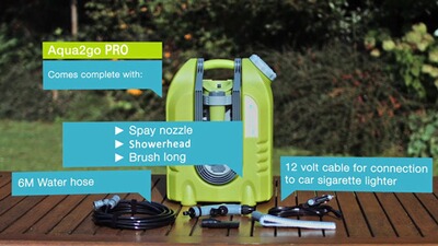 Mobile cleaner Pro with battery, Aqua2go