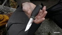 Knife Companion Heavy Duty Haute Visibilité Orange Brûlé, Morakniv