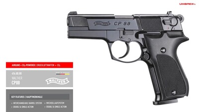 CO2 Pistole CP88 Competition, Walther