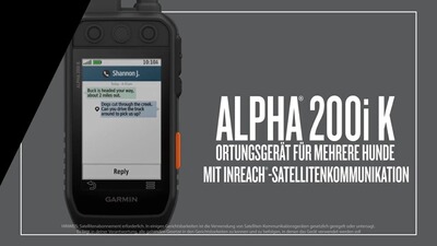 Hundeortungsgerät Alpha 200i K – Handgerät, GARMIN
