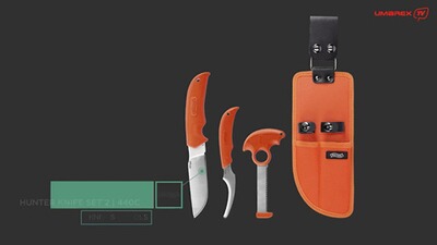 Messer Hunter Knife Set 3, Walther