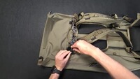 backpack B50, Vorn