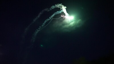 Signalwirbel Meteorite grün/silber 12 teilig, Umarex